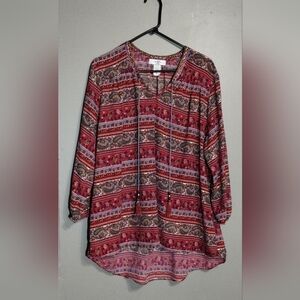 Moa Moa Women's Blouse Tunic (2X)